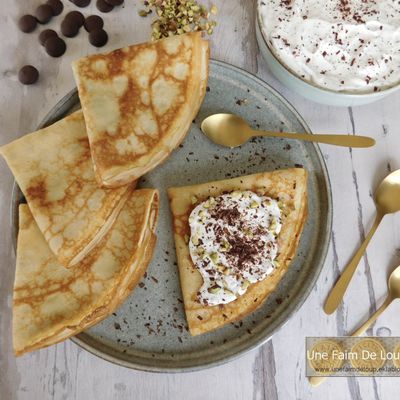 Crêpes Stracciatella 