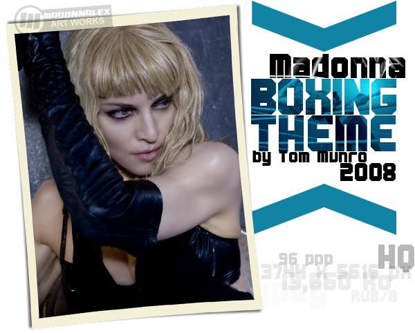Madonna by Munro  |  Boxing Theme 2008