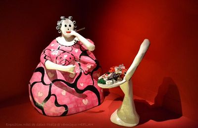 Exposition Niki de Saint Phalle : "La toilette" 1978