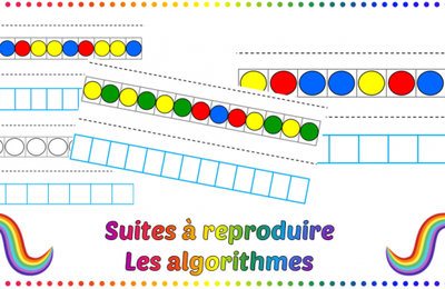 Respecter un algorithme : suites à reproduire