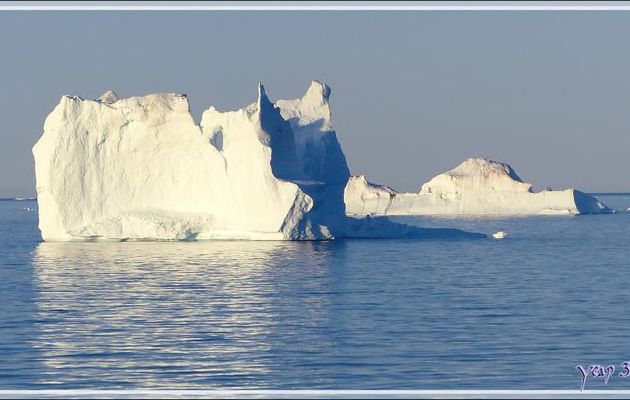 Quelques beaux icebergs ... Baie de Disko - Ilulissat - Groenland