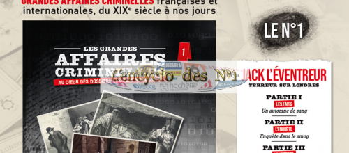 N° 1 Les grandes affaires criminelles - Test 
