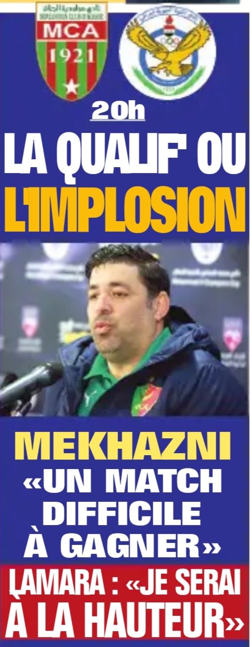 Casoni limogé, Mekhazni intérimaire 