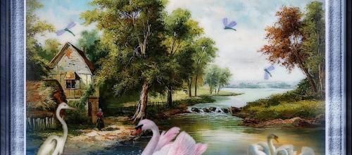  Les cygnes .