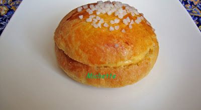 Brioche individuelle garnie à la crème légère, une véritable gourmandise