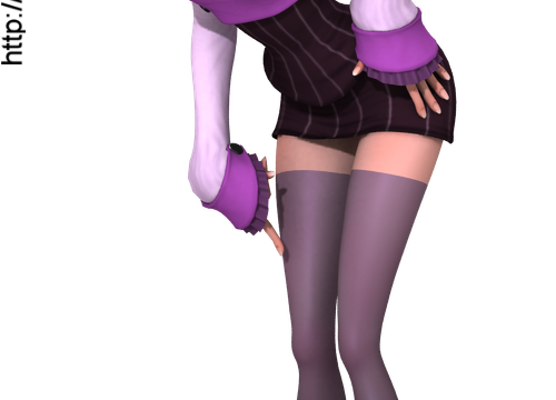 Image de fille Toon chic (Star)
