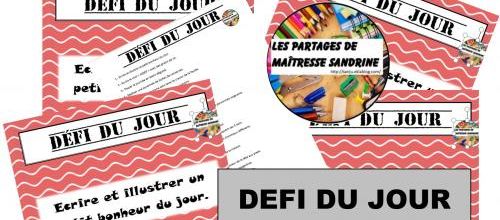 Défi du jour