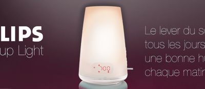 Sélectionnée pour tester le Philips Wake-up light. :)