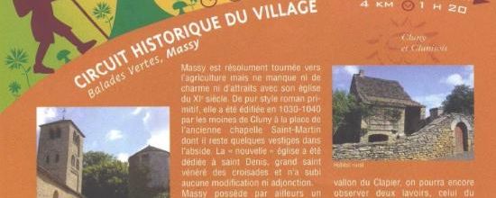 Massy - circuit historique du village