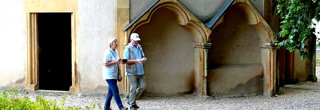Metz / Les peintures murales de la Chapelle des Templiers à l'Arsenal. 