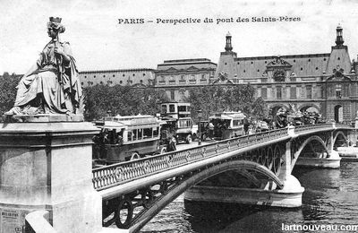 Le quartier Palais Royal - Louvre : le pont du Carrousel 