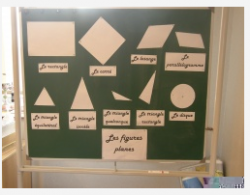 Affichage "interactif" sur les figures planes