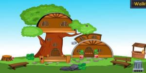 Tree house grandpa escape