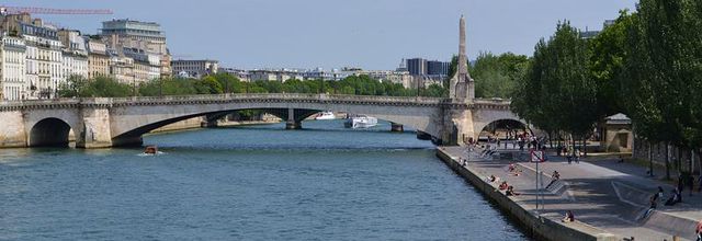 L'île de la Cité : Pont de la Tournelle