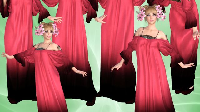 Noémie : Femme romantique fantasy (image-render)