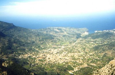 descente du col de soller vers Soller...