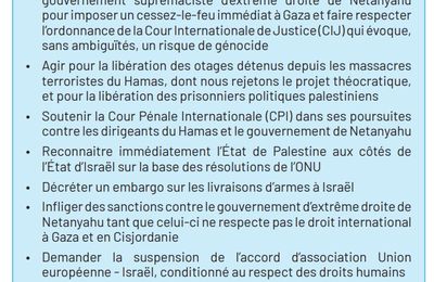 Rappel: la Palestine dans les mesures d'urgence du Front populaire