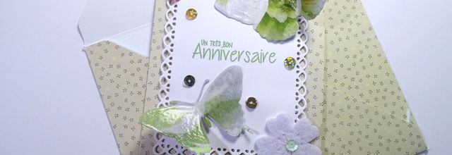 Carte anniversaire de mariage .