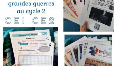 Les deux grandes guerres - Cycle 2 Situation-Problème