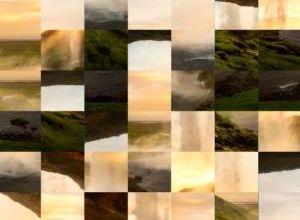 Oceandesjeux - Chute Seljalandsfoss Islande puzzle