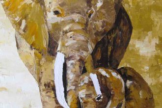 Eléphants et lions d'Afrique, le tigre du Bengale