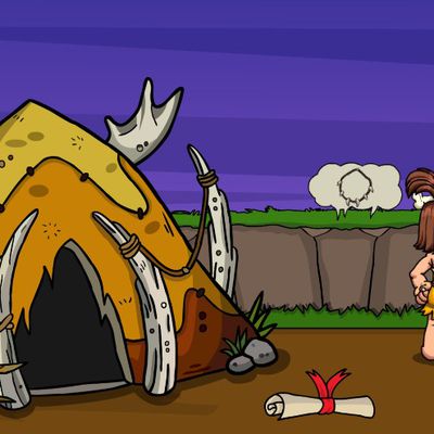 Help the stone age girl