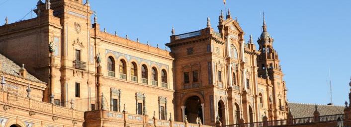La Place d'Espagne ou Plaza de España, Séville