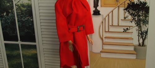 Vintage Barbie : Red for Rain 