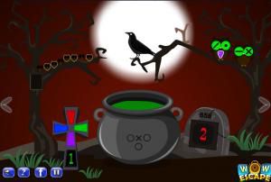 Halloween trick or treat escape 5 soluce