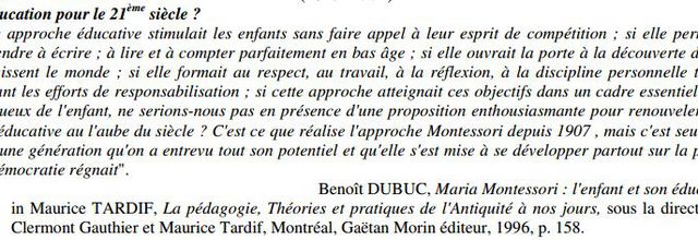 Une éducation pour le 21ème siècle ?