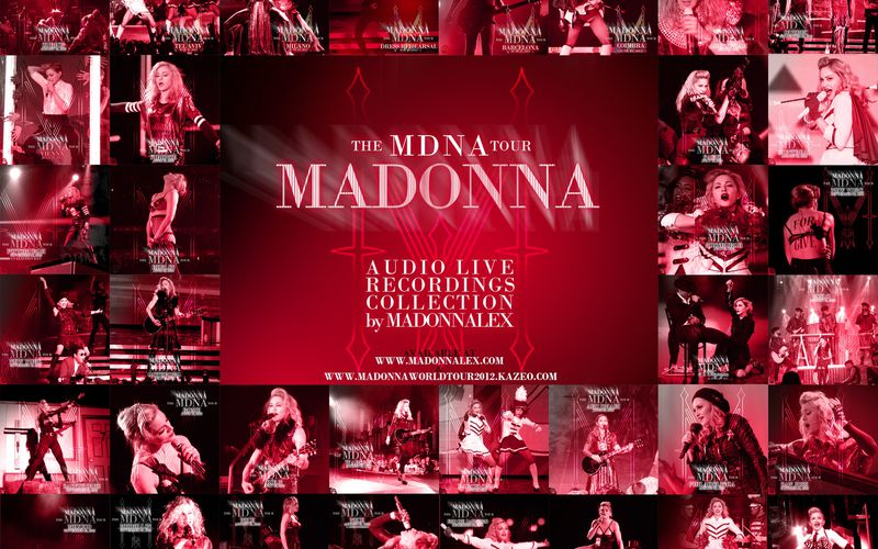 The MDNA Tour - Audio Live Recordings Collection par Madonnalex