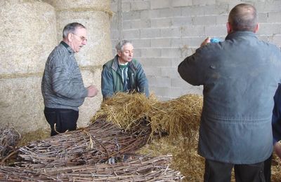 Le secret de la construction du bonhomme Carnaval ..