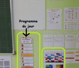 Le programme du jour