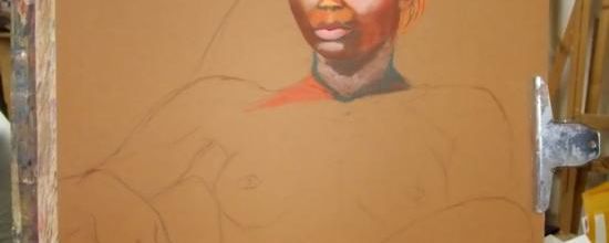 Une séance de pastels secs : Missia (2)