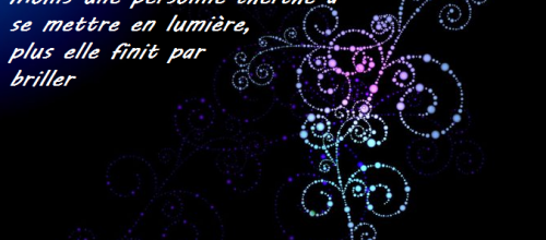 Lumière ou briller ?