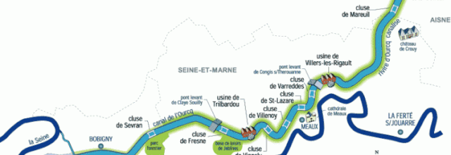 Le canal de l'Ourcq
