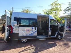 L'invitation à l'inauguration du véhicule Handisolidarité 14/09/18 