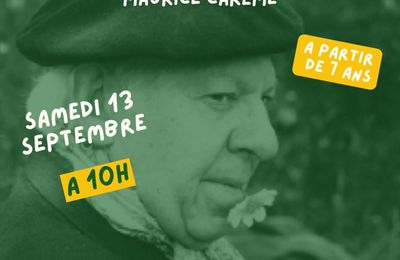 ATELIER ENFANTS-PARENTS autour de la poésie de Maurice Carême