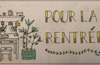Pour la rentrée 