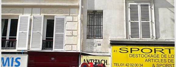 La plus petite maison de Paris - Paris 10ème