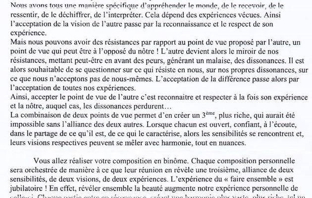 FACE à L'AUTRE (floral)
