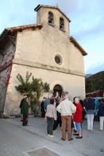 Mgr Xavier Malle au Saix pour la bénédiction de l'église rénovée