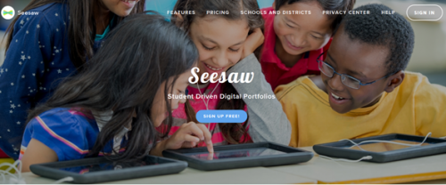 L'application Seesaw