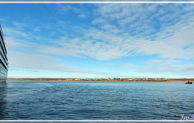 Débarquement à Gjoa Haven - King William Island - Nunavut - Canada