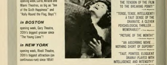 BOX OFFICE USA DU 6 MAI 1959 AU 12 MAI 1959
