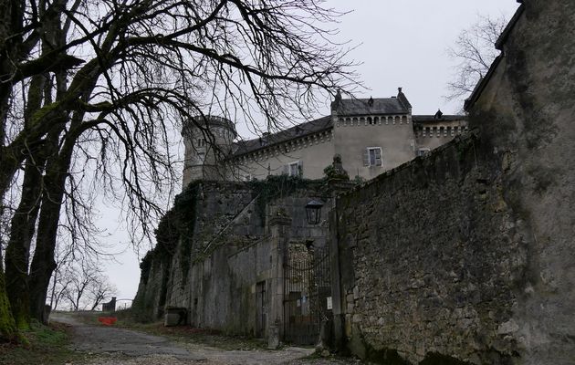 Le 9 mars 2024 : Le château de Grammont