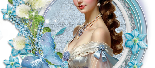 jolie femme et son cluster .