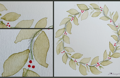 Essai d'aquarelle
