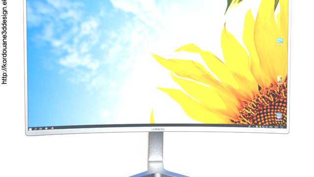 Tube d'écran télévision ou moniteur (png, render)