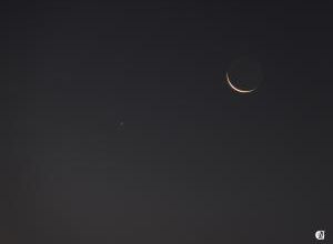 Le retour de Mercure salué par la Lune